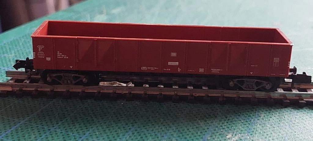 NLK 0105 FLEISCHMANN HOGE BAKWAGON DRAAISTELLEN 1/160, Gelijkstroom, Fleischmann, Wagon, Ophalen of Verzenden