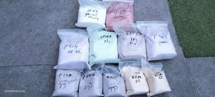 Keramiek glazuurpoeder Diverse kleuren, Hobby en Vrije tijd, Pottenbakken, Nieuw, Ophalen