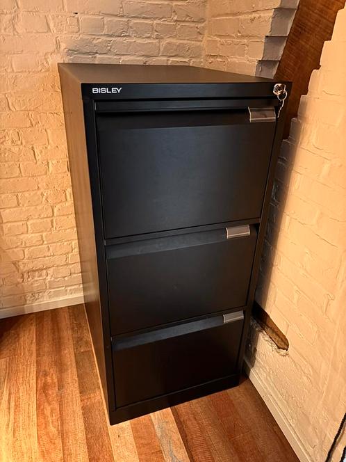Bisley archiefkast 3 laden  NIEUWSTAAT, Huis en Inrichting, Kasten | Roldeurkasten en Archiefkasten, Zo goed als nieuw, 100 tot 150 cm
