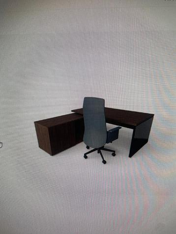 Directiebureau met dressoir, Salle de réunion ou de Présentation, Enlèvement, Utilisé, Bureau