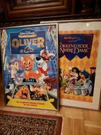 Walt Disney affiches 2 poster klokkenluider & oliver, Verzamelen, Ophalen of Verzenden, Zo goed als nieuw