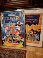 Affiches Walt Disney 2 affiches lanceur d'alerte et oliver, Comme neuf, Enlèvement ou Envoi