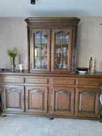 Armoire de salon et vitrine en brun foncé, Enlèvement