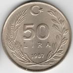 Turkije : 50 Lira 1987  KM#966  Ref 13775, Ophalen of Verzenden, Losse munt, Overige landen