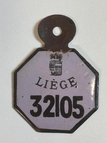 Fietsplaat 1907 plaque velo taksplaat nummerplaat beschikbaar voor biedingen