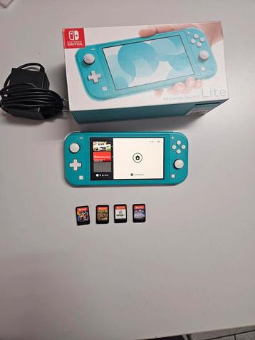 Nintendo switch lite bleu beschikbaar voor biedingen