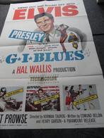 Elvis origineel USA filmposter G.I. Blues, Verzamelen, Rechthoekig Staand, Ophalen of Verzenden, Zo goed als nieuw, A1 t/m A3