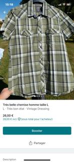 À vendre vêtement hommes, Kleding | Heren, Overhemden, Ophalen of Verzenden, Zo goed als nieuw