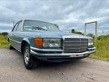 Mercedes 280SEL W116 1974 6 cylindres automatique 