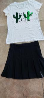 Merk Bershka : zwarte rok mt 164 - 170 (zie foto's), Kinderen en Baby's, Ophalen, Gebruikt, Meisje, Bershka