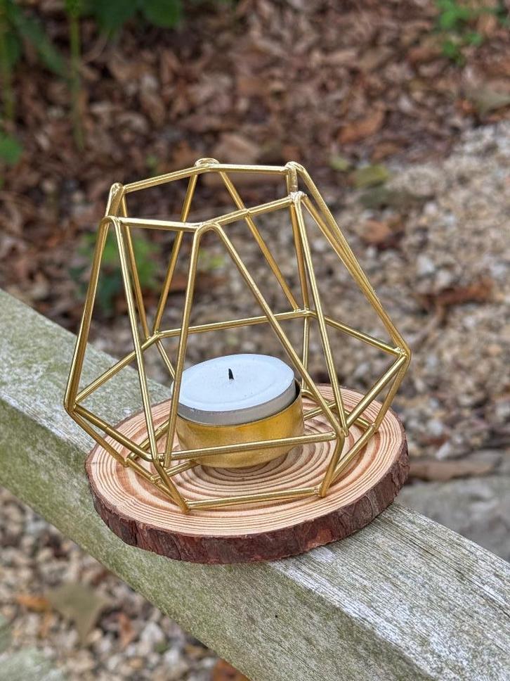 Trouwfeest - Wedding Party - kaarshouder koper + onderzetter, Hobby en Vrije tijd, Feestartikelen, Nieuw, Versiering, Ophalen of Verzenden