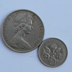 Australië 20 en 5 cents jaren 60     (833), Ophalen of Verzenden