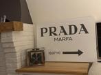 Wall art Prada Marfa cadeau idee 100x70cm, Ophalen, Zo goed als nieuw