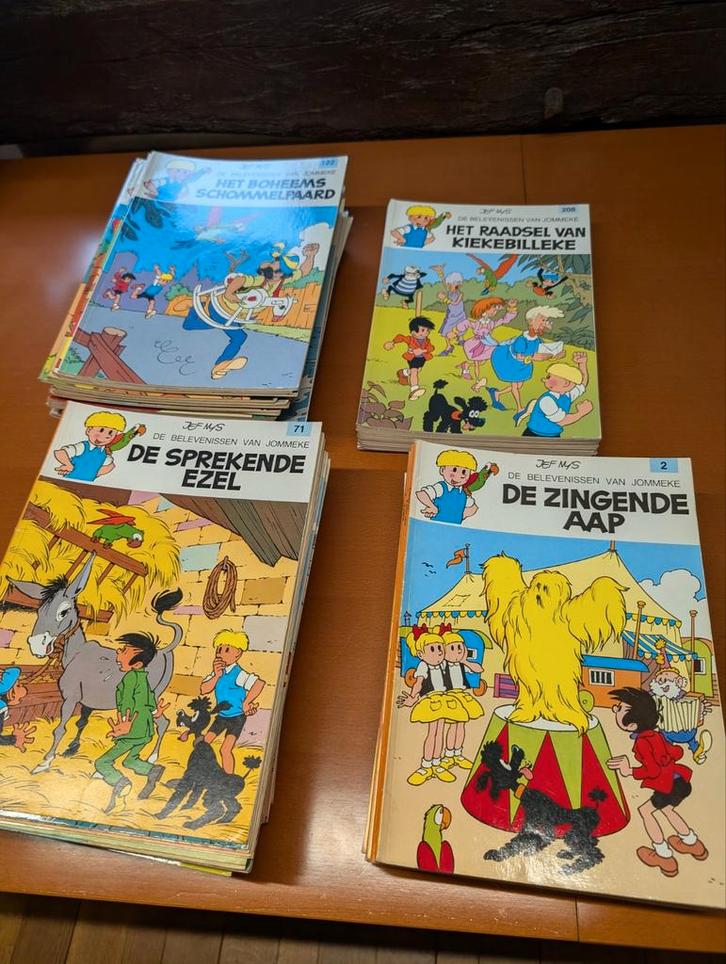 Jommeke: kies uit, Boeken, Stripverhalen, Ophalen