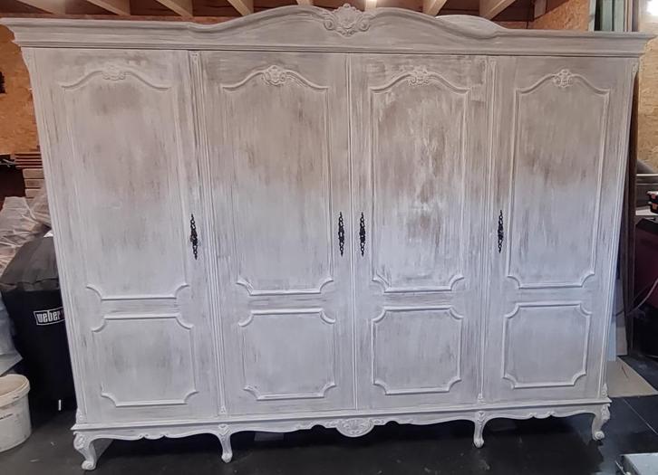 Kleerkast, Huis en Inrichting, Kasten | Kleerkasten, Gebruikt, 150 tot 200 cm, 200 cm of meer, 50 tot 75 cm, Met lade(s), Met deur(en)