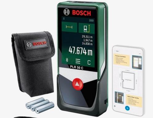 Bosch PRL 50C Laser afstandsmeter in Nieuwstaat, Doe-het-zelf en Bouw, Meetapparatuur, Zo goed als nieuw, Afstand, Ophalen