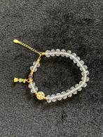 Bracelet en cristaux et plaqué en or, Handtassen en Accessoires, Armbanden, Met kristal, Overige materialen, Nieuw, Ophalen of Verzenden