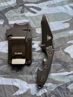 Ka-Bar TDI Hinderer Hell Fire 2486 mes met schede, Verzamelen, Verzenden, Overige soorten, Mes of Dolk