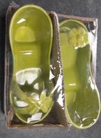 Groene muiltjes uit keramiek- nog in verpakking, Ophalen, Nieuw