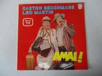 LP van "Gaston Berghmans & Leo Martin" Amai !  anno 1977., Levenslied of Smartlap, Gebruikt, Ophalen of Verzenden, 12 inch