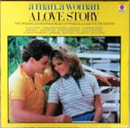A man, a woman  A LOVE STORY – LP – Vinyle, Ophalen of Verzenden, Gebruikt, 12 inch