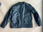 Kort zwart simi-leren jasje, Kleding | Heren, Jassen | Winter, Ophalen, Maat 52/54 (L), Zwart, Tom Tailor