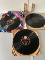 🍄 3 zeer oude bakelieten 78 toeren LP’s klassieke muziek, Verzamelen, Ophalen of Verzenden, Gebruikt
