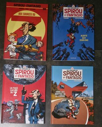 Spirou & Fantasio - Stripboek #50, #51, #52 & #53 [negen] beschikbaar voor biedingen