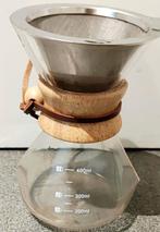 Pour over koffiepot met permanent  rvs koffiefilter, Ophalen