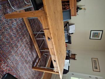 Houten tafel 