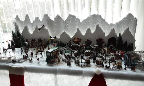 Village de Noël à récupérer à 6043 Ransart, Diversen, Kerst, Zo goed als nieuw, Ophalen