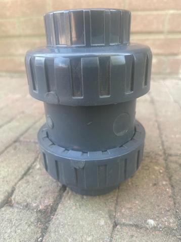pvc kogel terugslagklep D. 5 cm beschikbaar voor biedingen
