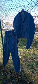 Ensemble veste et pantalon Royal blue air force belge, Enlèvement ou Envoi, Marine