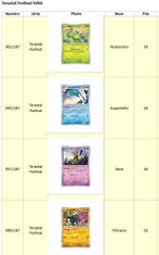 Cartes Pokémon Terastal Festival (japonaises), Ophalen, Zo goed als nieuw, Meerdere kaarten