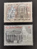 Belgie 1982 - Muziekconservatorium en Justitiepaleis, Ophalen of Verzenden, Gestempeld