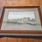 Aquarel Boerderijen - H. Crama, Ophalen