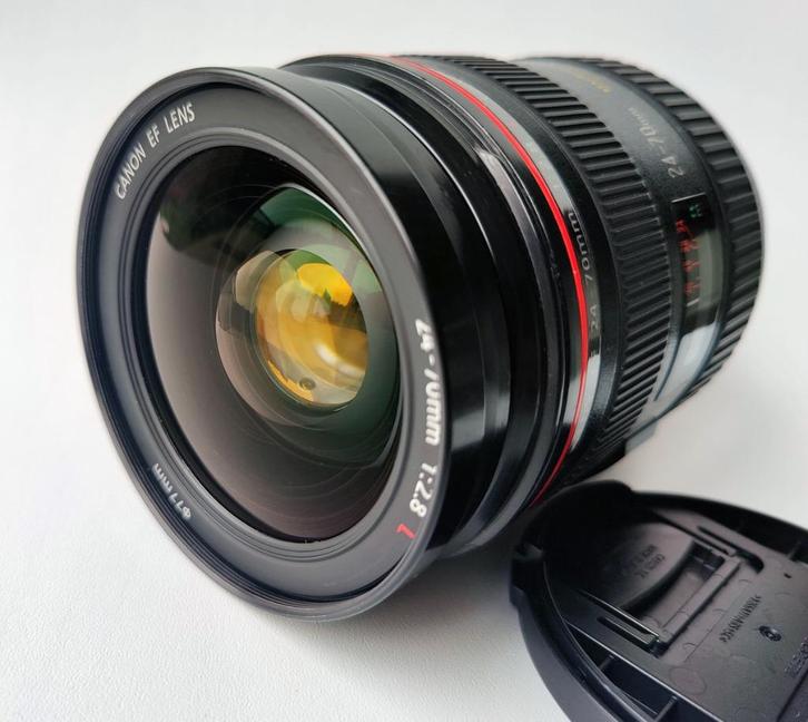Canon 24-70mm 2.8, Audio, Tv en Foto, Foto | Lenzen en Objectieven, Zo goed als nieuw, Zoom, Ophalen