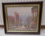 schilderij impressionistisch stadsgezicht, Ophalen