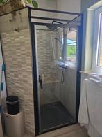 draaibare glazen douchedeur, Ophalen, Gebruikt, Glas, Douche