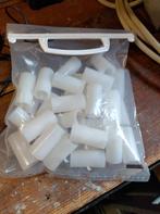 30 PVC moffen wit voor electro Installatiebuis 3/4, Enlèvement ou Envoi, Comme neuf