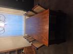 Massieve tafel en 6 stoelen., Huis en Inrichting, Ophalen, Gebruikt