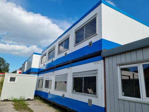 Woonunit Bureelcontainer 6x9 2 Toiletten Keuken Rolluiken, Zakelijke goederen, Machines en Bouw | Keten en Containers, Ophalen