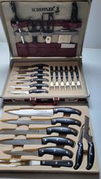 Nieuwe messenset 25 delig Scheffer, Nieuw, Ophalen of Verzenden, Bestekset, Inox of Chroom