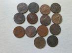 Leopold II Albert I cent, Postzegels en Munten, Verzenden, Setje