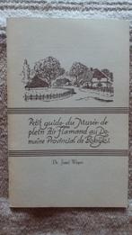 Petit guide du Musée de plein Air Flamand de Bokrijk, Gelezen, Jozef Weyns, Ophalen of Verzenden, 20e eeuw of later
