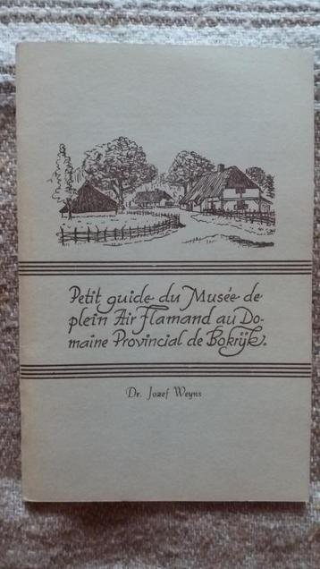 Petit guide du Musée de plein Air Flamand de Bokrijk, Enlèvement ou Envoi, Jozef Weyns, Utilisé, 20e siècle ou après