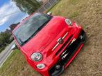 Abarth 595 full leather, Auto's, Automaat, Bruin, Particulier, Parkeersensor