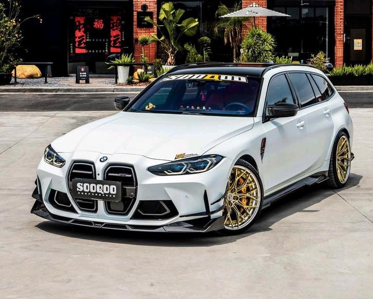 Diffuseur spoiler SOOCOO Carbon Package pour BMW M3 Touring, Autos : Divers, Tuning & Styling, Enlèvement ou Envoi