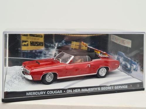 Mercury Cougar James Bond 1:43, Hobby en Vrije tijd, Modelauto's | 1:43, Zo goed als nieuw, Auto, Overige merken, Ophalen of Verzenden