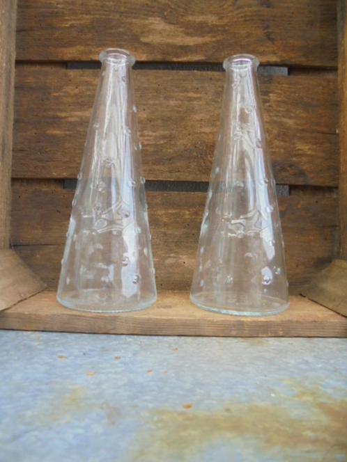 VAAS VINTAGE 1990 TAPS 18,5x dia 7,5 cm set 2 stuks, Antiek en Kunst, Curiosa en Brocante, Verzenden